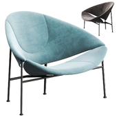 Glider Fabric Armchair by Artifort