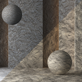 Painted Plaster Material 8K 2 Variation (Seamless - Tileable) DrCG No 85