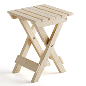 Folding Pine Stool