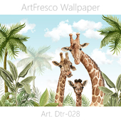 ArtFresco Wallpaper - Designer seamless wallpaper Art. Dtr-028 OM