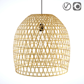 Teyda bamboo chandelier