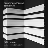 Плинтус напольный bello deco П6 - П10