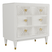 Loft-Concept Seymour Chest of Drawers White