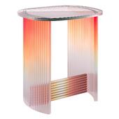 Gradient glass table