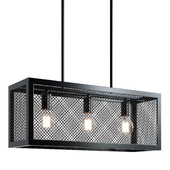 Leisha Kitchen Island Geometric Pendant