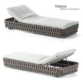 TOSCA fabric lounger