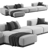 003 Soft modular sofa 4 seat by Vitra