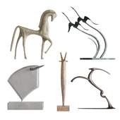 Abstract Animal Sculptures 02