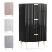 Chest of drawers LUXURY CHIC 3pcs.