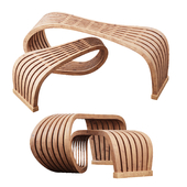 Wood Bench_Laurine Gauthier