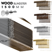 Wood Blind Blindster 1500mm