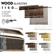 Wood Blind Blindster 1150mm