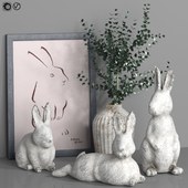 Decorative Set003-Rabbit