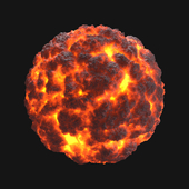 Lava material VRay