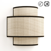 Jute wall lampshade, Come