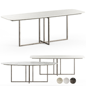 Meridiani COLE MarbleTable By Andrea Parisi
