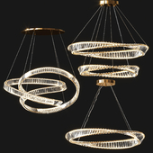Collection Spiral Crystal Chandelier