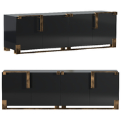 Black and Gold cabinet PAOLO CASTELLI