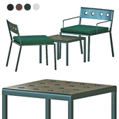 HAY BALCONY Table And Chairs Set 3