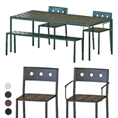 IKEA INGATORP Table And Chairs set 2