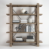 Pottery barn BENCHWRIGHT ETAGERE BOOKCASE