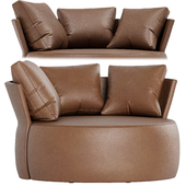 Art Nova - Love Armchair - Large - Leather