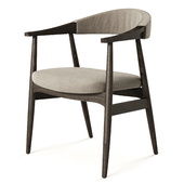 Gommaire armchair faye upholstered