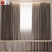 Curtains set 06 vray | corona