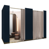 Fitting room for a clothing store v2
