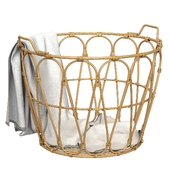 Snidad Ikea basket rattan