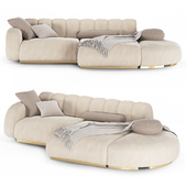 Cassia modular sofa Сaffelatte L3080