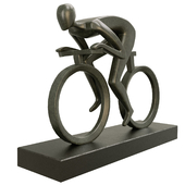 Дизайнерская статуэтка велосипедиста