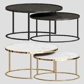 ROUND TRAY TABLE SET