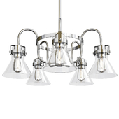 Seafarer 5 light chandelier