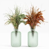 Bouquet Collection 16 - Decorative Branches in Glass Vases