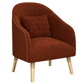 Upholstered armchair LOBBY S330BG12