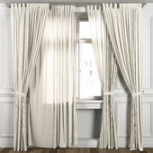 Curtains with window 486C