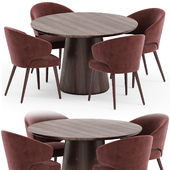 Aston Dining set Minotti 01