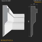 Карниз KG-269ET от RosLepnina