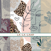 Designer wallpapers LA-LA-LAND pack 1