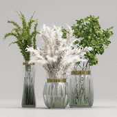 Bouquet Collection 17 - Decorative Branches and Pampas
