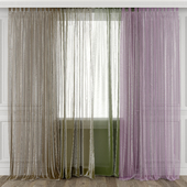 Curtains with window 492C