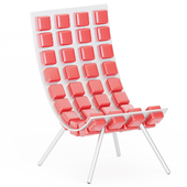 Missy Lounge Chair by Kombinat for Hidden