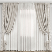 Curtains with window 494C