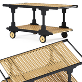 Lola rattan trolley LS33 by Bpoint Design / Rattan trolley