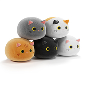 Soft toys cats