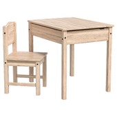 IKEA - SUNDVIK Children&#39;s table / Children&#39;s chair