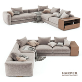 Flexform HARPER sectional sofa
