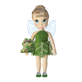 Disney Tinker Bell doll in a standing position