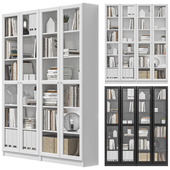 IKEA - BILLY BILLY / OXBERG OXBERG Bookcase with decor